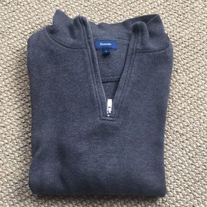 Façonnable grey cotton sweater